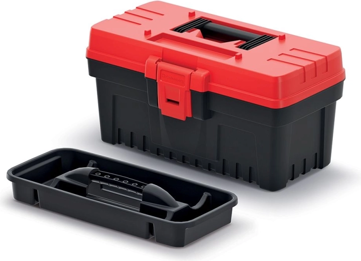 Maletín para herramientas EVO sin compartimentos 360 × 193 × 186 mm rojo