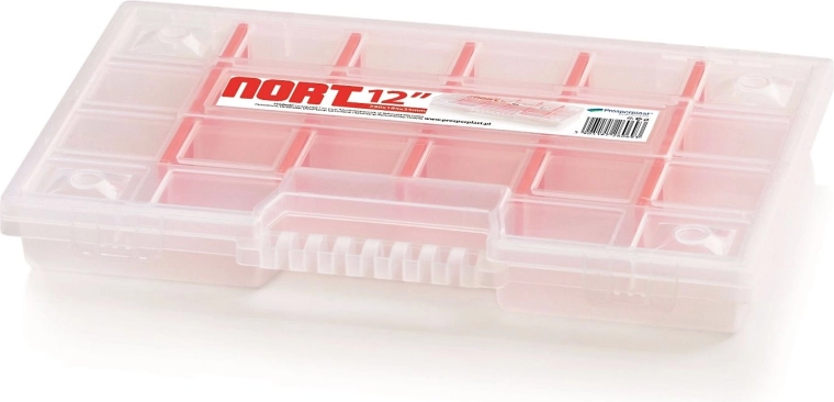 Organizador de plástico NORT con 22 compartimentos