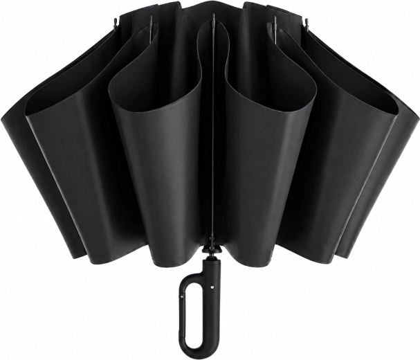 Paraguas plegable automático Renew Force negro