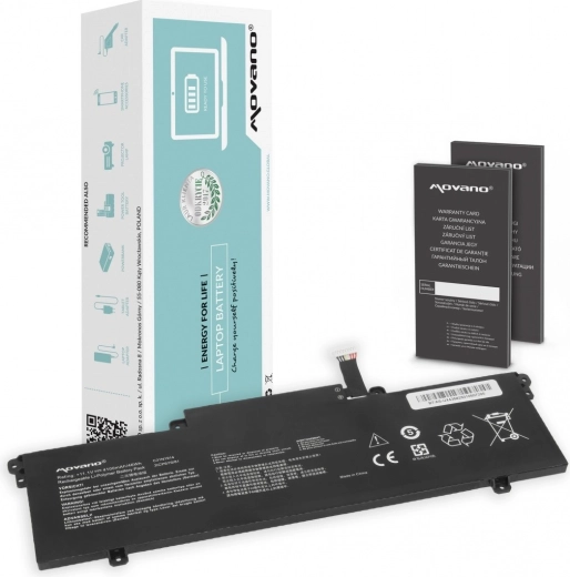 Batería Movano C31N1914 para Asus ZenBook 14 UX435E/UX435EA/UX435EAL/UX435EG/UM425QA 4100 mAh (46 Wh)