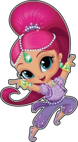 Decoración de pared Shimmer & Shine – Shine pequeña