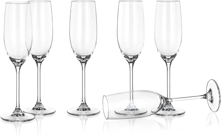 Copas flauta para vino espumoso Dining 210 ml (6 uds) ROYAL LEERDAM