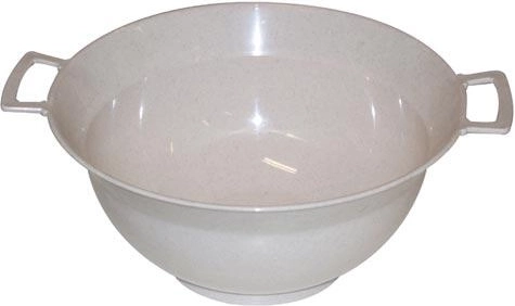 Bol para amasar masa de 31 cm con asas, 5 l, plástico, colores surtidos