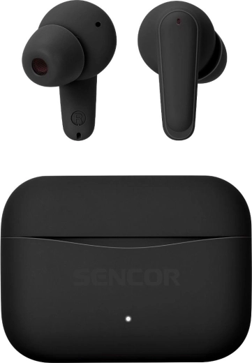 Auriculares inalámbricos Sencor SEP Grim Black con ANC