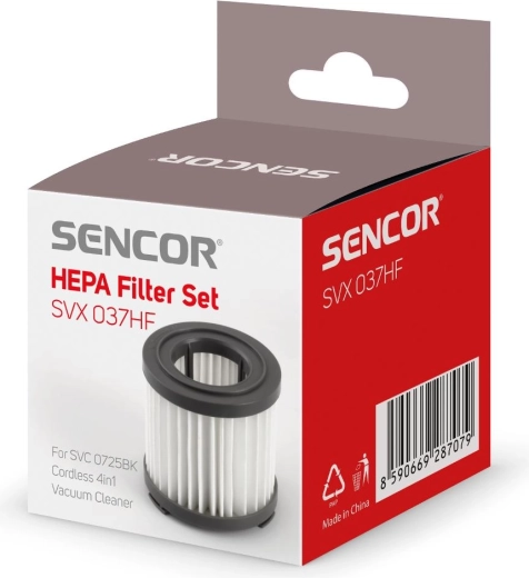 Kit de filtros HEPA Sencor para aspiradoras SVC 0725BK y serie SVC 87xx