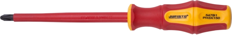 Destornillador aislado de cruz PH3 8×150 mm VDE