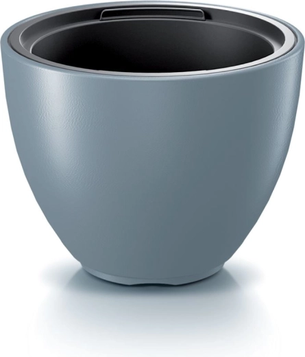 Maceta con inserto Heos 46,9 cm – gris claro