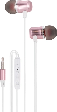 Auriculares con cable Maxlife MXEP-03 rose gold