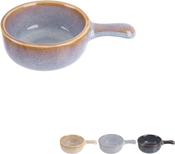 Cuenco de horno para porciones con asa 7 cm, mix de colores