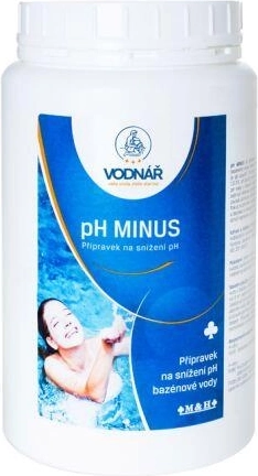 Mezcla para reducir el pH del agua de la piscina VODNÁŘ 1,5 kg