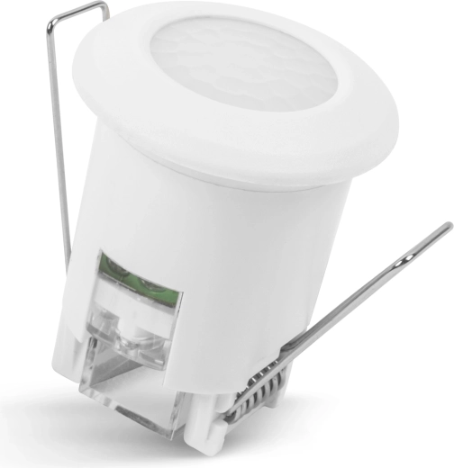 Sensor de movimiento empotrable de 360° blanco