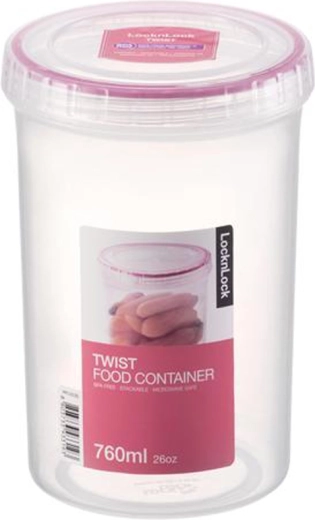 Recipiente para alimentos LocknLock Twist redondo 760 ml