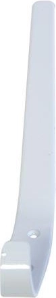 Gancho de pared grande 75 × 120 mm, níquel (5 uds)