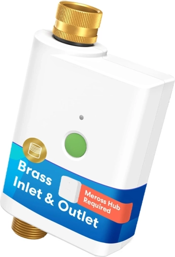 Controlador inteligente de riego Wi‑Fi Meross MST100-EU