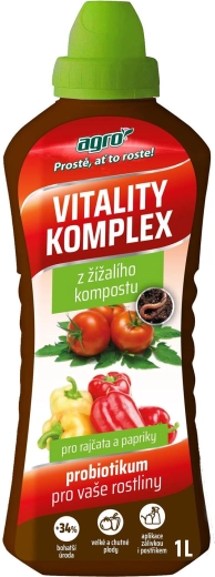 Agro Vitality Komplex para tomates y pimientos – probiótico 1 l