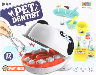 Juego de dentista canino – consultorio dental para niños