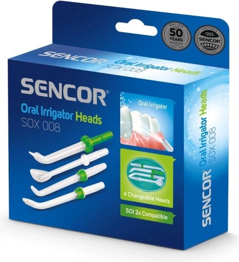 Accesorios de repuesto Sencor para irrigador bucal SOI 2x