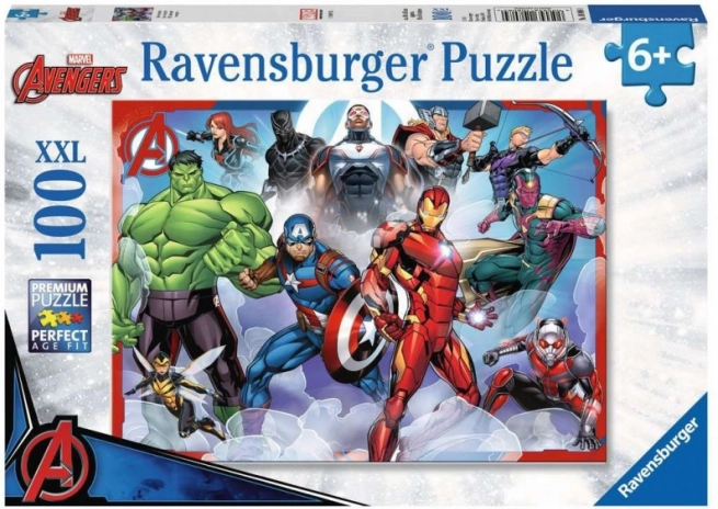 Puzzle infantil Ravensburger Marvel Avengers de 100 piezas