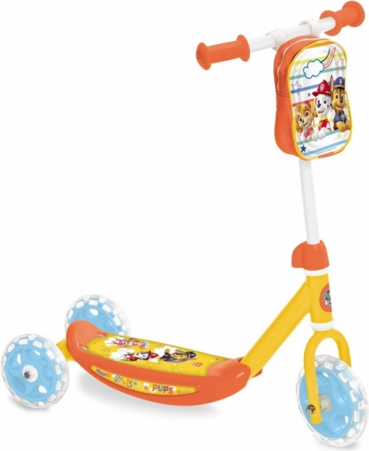 Patinete de tres ruedas PAW PATROL con bolsa delantera