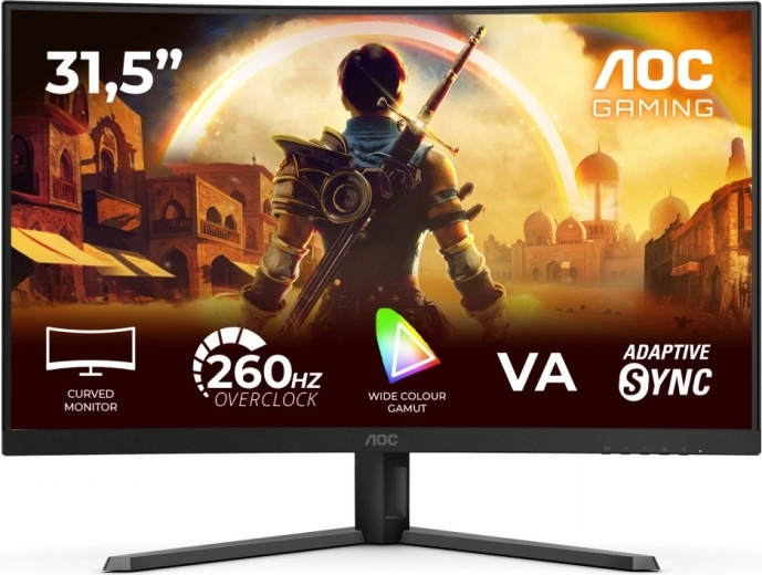 Monitor gaming curvo 31,5" AOC C32G42ZE VA 240 Hz