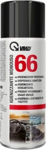 Ambientador y limpiador higiénico desechable en spray de 200 ml