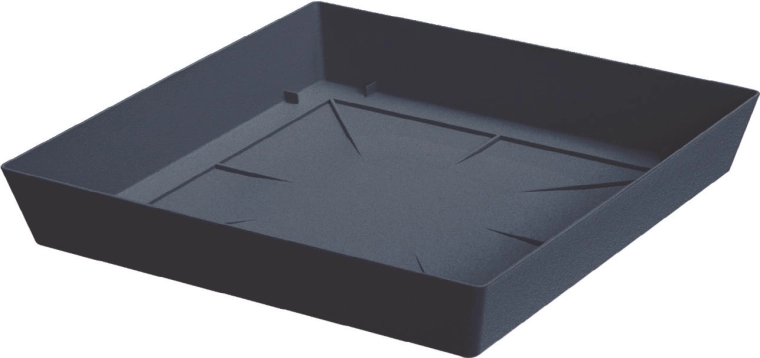 Plato para maceta LOFLY SQUARE 20 × 20 cm antracita