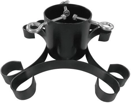 Soporte metálico para árbol de Navidad Lyra 330 × 330 × 120 mm