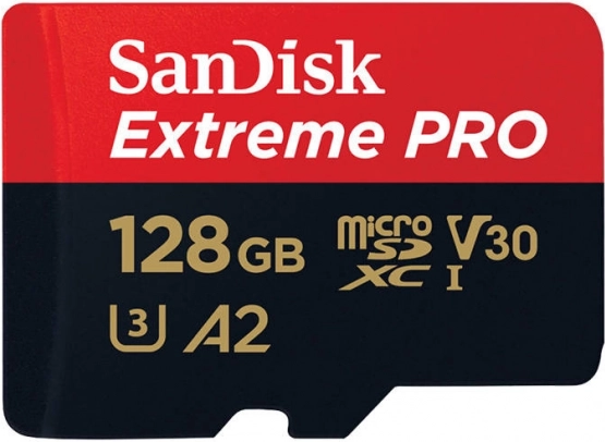 Tarjeta de memoria SanDisk Extreme Pro microSDXC – 128 GB
