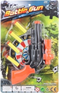 Pistola de dardos de espuma para niños