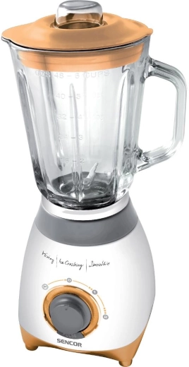Batidora de vaso Sencor con jarra de vidrio de 1,5 l
