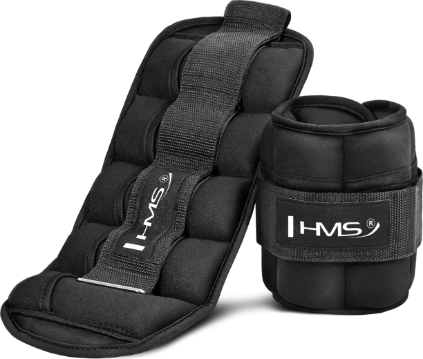Pesas ajustables para muñecas y tobillos HMS ONK 2 × 2,5 kg