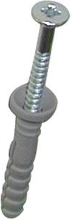 Taco de golpe NH 6 × 80 mm, cabeza plana (50 uds)