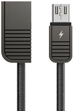 Remax RC-088m Linyo cable de datos micro USB, negro