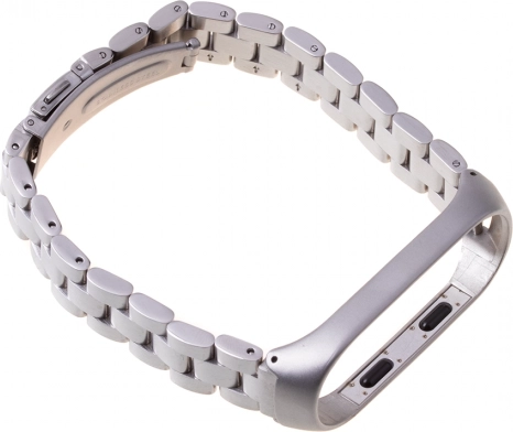 Pulsera metálica para XIAOMI Mi Band 3/4 – plateada