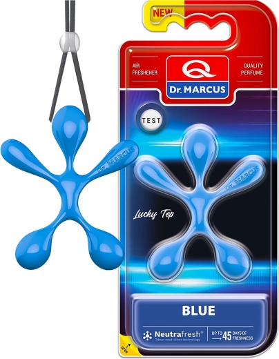 Dr. Marcus Lucky Top Blue ambientador para coche