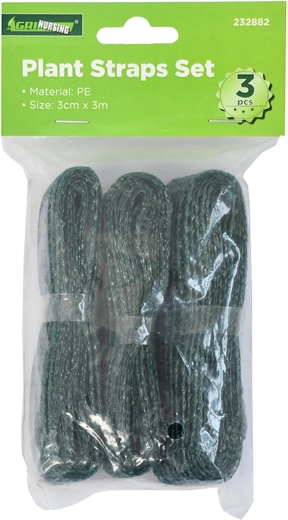 Cinta de atado para plantas PE 3 cm × 3 m (3 uds.)