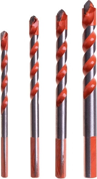 Juego de brocas de titanio para metal – 4 uds