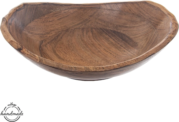 Cuenco de madera de mango 30 cm, 1,6 l