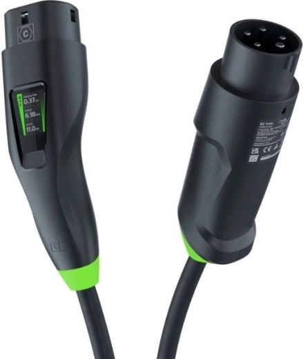 Habu cargador móvil para vehículos eléctricos 11 kW (Tipo 2, CEE), cable 7 m