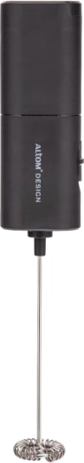 Espumador de leche eléctrico negro