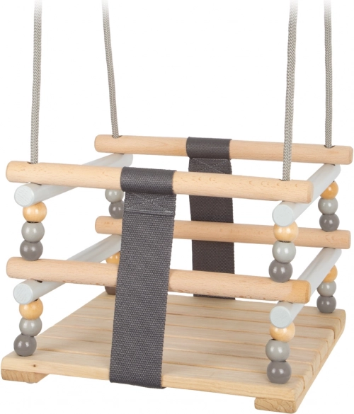 Columpio de madera para niños Estilo escandinavo