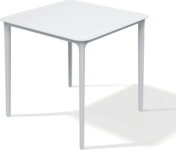 Mesa de comedor cuadrada RIMO blanca