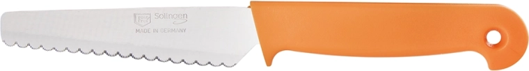 Cuchillo de desayuno con hoja dentada de 10 cm, inoxidable, mix de colores
