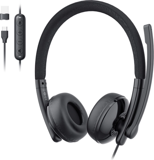 Auriculares con cable con micrófono EMEET GeniusCall HS50 USB-A/USB-C
