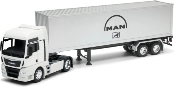 Welly tractocamión con remolque MAN TGX 1:32