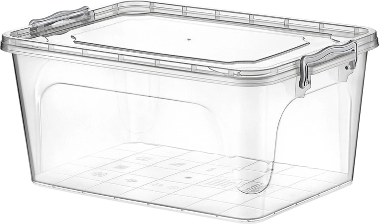 Caja de almacenamiento de plástico rectangular Multi Box de 20 l