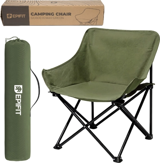 Silla turística plegable GO300 khaki green