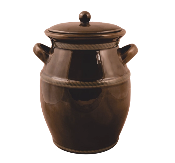 Recipiente de fermentación cerámico 4 l marrón