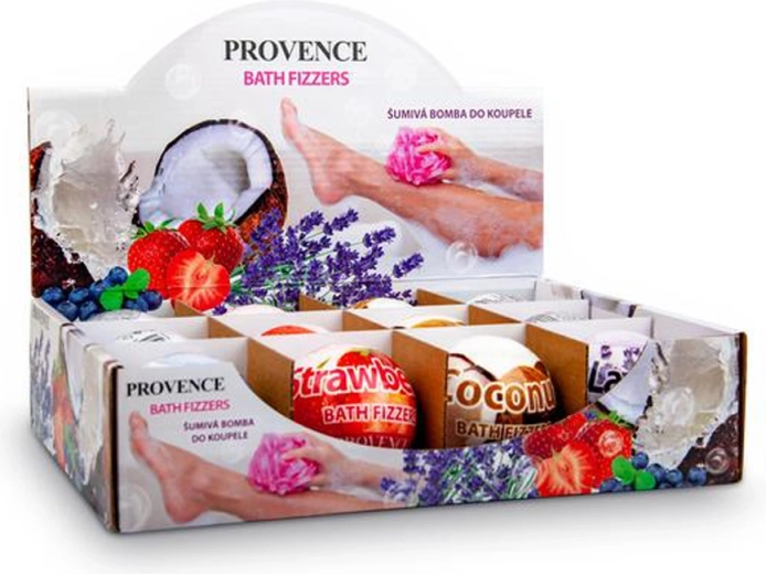 Bomba de baño efervescente 180 g – aromas surtidos