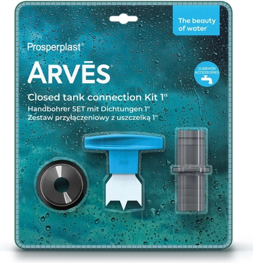 Kit de conexión para depósito cerrado de agua de lluvia